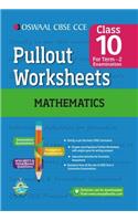 Oswaal CBSE CCE Pullout Worksheet for Class 10 Term II (October to March) Mathematics