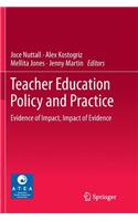 Teacher Education Policy and Practice