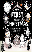 High Contrast Baby Book - Merry Christmas
