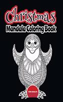 Christmas Mandala Coloring Book for adults