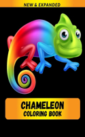 Chameleon Coloring Book (NEW & EXPANDED): Wonderful Chameleon Coloring Book For Chameleon Lover, Adults, Teens