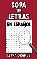 Sopa de Letras en Espanol Letra Grande