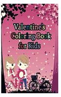 valentine's coloring book for kids: Great Gift for Boys & Girls, Ages 4-8