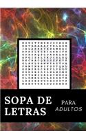 Sopa de Letras Para Adultos