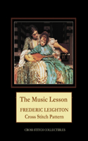 Music Lesson: Frederic Leighton Cross Stitch Pattern