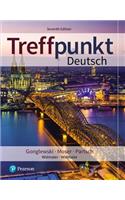 Treffpunkt Deutsch Plus Mylab German with Etext -- Access Card Package (Multi Semester)