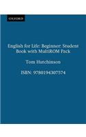 English for Life: Beginner: Student's Book with MultiROM Pack