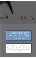 Investment Banking Engagement Letters Line by Line