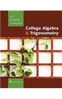 College Algebra and Trigonometry plus MyMathLab Student Access Kit