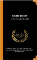 Etudes-poésies