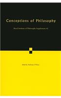 Conceptions of Philosophy