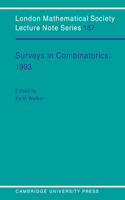 Surveys in Combinatorics, 1993