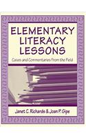 Elementary Literacy Lessons