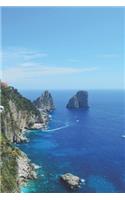 Journal Mediterranean Sea Capri Italy 150 Lined Sheets