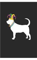 Bloodhound Journal - Bloodhound Notebook - Mardi Gras Gift for Bloodhound Lovers