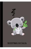 Sleeping Koala