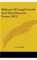 Killeeny Of Lough Corrib And Miscellaneous Poems (1872)