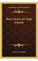 Short Stories for High Schools