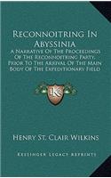 Reconnoitring in Abyssinia