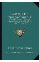 Systeme de Philosophie V5