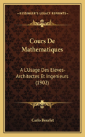 Cours De Mathematiques