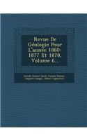 Revue de Geologie Pour L'Annee 1860-1877 Et 1878, Volume 6...