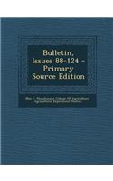 Bulletin, Issues 88-124