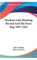 Wenham Lake Shooting Record And The Farm Bag, 1897-1925