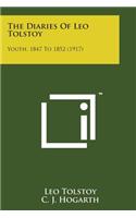 Diaries of Leo Tolstoy: Youth, 1847 to 1852 (1917)