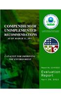 Compendium of Unimplemented Recommendations as of March 31, 2011