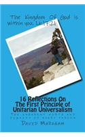 16 Reflections On The First Principle of Unitarian Universalism