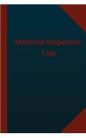 Material Inspector Log (Logbook, Journal - 124 pages 6x9 inches): Material Inspector Logbook (Blue Cover, Medium)(Logbook/Record Books)