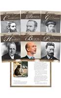 Publishing Pioneers (Set): Joseph Pulitzer, William Randolph Hearst, Melvil Dewey, Jeff Bozos, John Newberry, Johannes Gutenberg, Randolph Caldecott, Barnes &amp; Noble