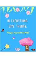 Prayer Journal for Kids