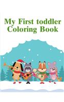 My First toddler Coloring Book