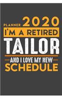Planner 2020 - 2021 Weekly for retired TAILOR