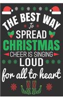 The best way to spread Christmas cheer is singing loud for all to heart