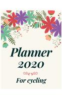 Planner 2020 for cycling: Jan 1, 2020 to Dec 31, 2020: Weekly & Monthly Planner + Calendar Views (2020 Pretty Simple Planners)