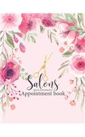 Salons Appointment book daily and hourly