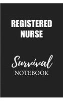 Registered Nurse Survival Notebook: Small Undated Weekly Planner for Work and Personal Everyday Use Habit Tracker Password Logbook Music Review Playlist Diary Journal