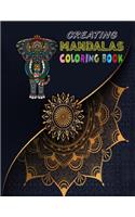 Creating Mandalas Coloring Book: Mandala Coloring Books For Adults, Mandala Coloring Book, Mandala Sketchbook, Templates For Drawing & Coloring Sketchbook. 8.5x11 Sketchbook.