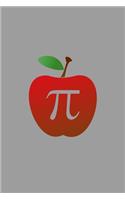 Fun Math Apple Pi Pun Notebook