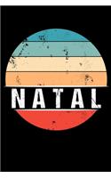 Natal: 100 Pages 6 'x 9' -Dot Graph Paper Journal Manuscript - Planner - Scratchbook - Diary