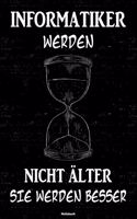 Informatiker werden nicht älter sie werden besser Notizbuch