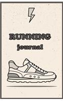 Running journal: 365 days Running Training Diary log distance, location, time, pace and note.
