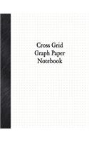 Cross Grid Graph Paper Notebook