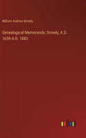 Genealogical Memoranda