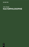 Kulturphilosophie