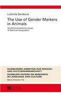 Use of Gender Markers in Animals