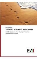 Memoria e materia della danza